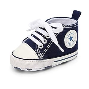 Geagodelia Baby Lauflernschuhe Weiche Krabbelschuhe Babyschuhe für Kleinkind Jungen Mädchen FX-12102
