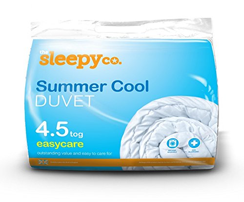 The Sleepy Co 4.5 Tog Hollowfibre Filled Polypropylene Duvet Quilt Non Allergenic (Superking Bed Size (260cm x 220cm))