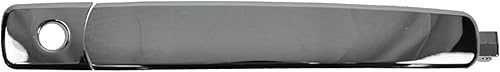 Miniatura 264 de TRQ Manija de puerta exterior delantera izquierda plateada para el lado del conductor compatible con Nissan 370Z 2009-2017