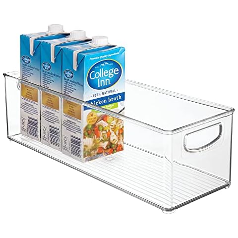 iDesign Clear Stackable Storage Bin Cover