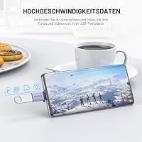 MOGOOD USB-C auf USB 3.0 Adapter, 5Gbps, OTG, 2er Set, MacBook, Chromebook – Ansicht 5