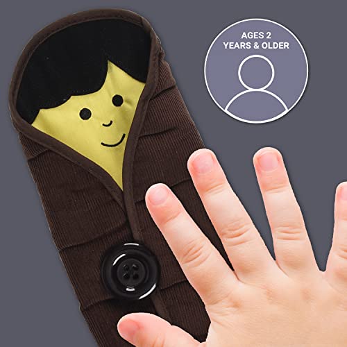 Muñecos de tela anidados para niños juguetes educativos miniatura 6