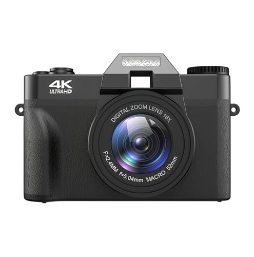Korons Digital Camera, 56 Million Hd Pixels 4k Digital Camera, 3.0 Hd Folding Screen, Support Wifi Function, Time Lapse Video Function, Time Lapse Photography