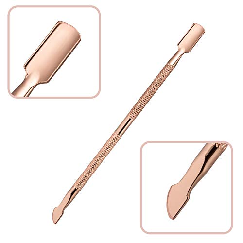 Jolintek Nagelhautentferner Set, 3pcs Nagelhautzange mit Nagelhautschieber, Edelstahl Nagelzangen Set Maniküre und… – Bild 5