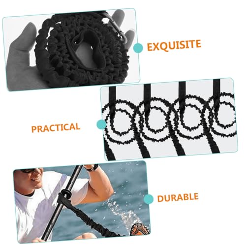 Cuerda elástica para kayak Magiclulu y correa de seguridad con mosquetón para canoa 5