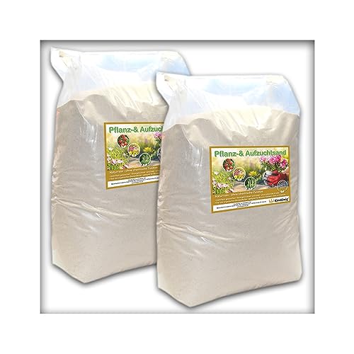 10 kg Pflanz-& Aufzuchtsand Pflanzsand Orchideensand Kakteensand 1,0-3,0 mm