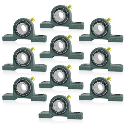 10 PCS UCP202-10 5/8 inch Pillow Block Bearing Mounted Pillow Block Bearing 5/8" Inside Diameter