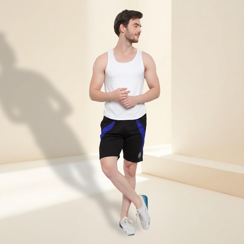 Image of DIA A DIA Men's Gym Shorts with Zipper Pockets Breathable Sports Shorts