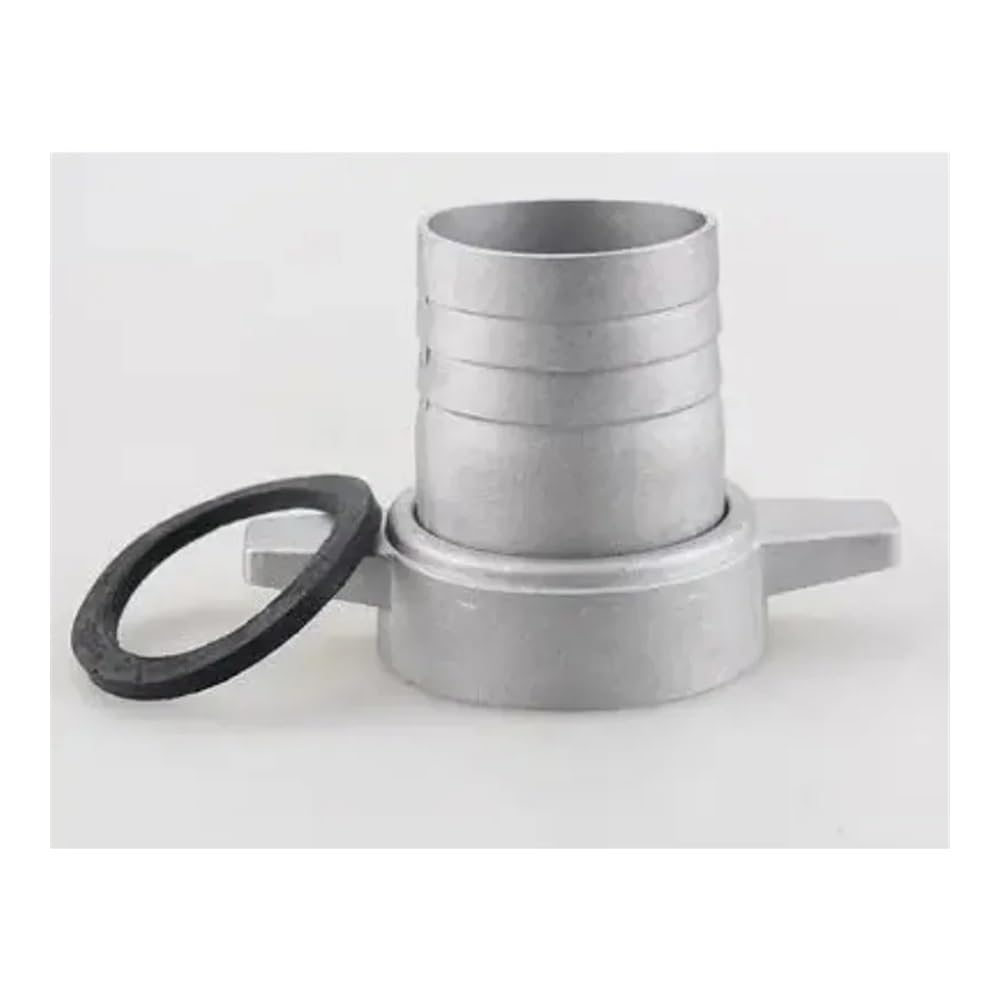 Conector de tubería de 2 Pulgadas con Junta de Goma for Bombas de Agua y Gasolina. Acoplamiento de Conector de 2 Pulgadas.