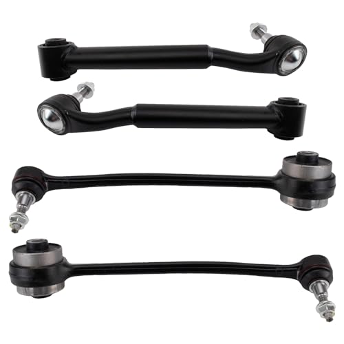 TRQ Front Lower Control Arm with Ball Joint Set Compatible with 2015-2022 Ford Mustang