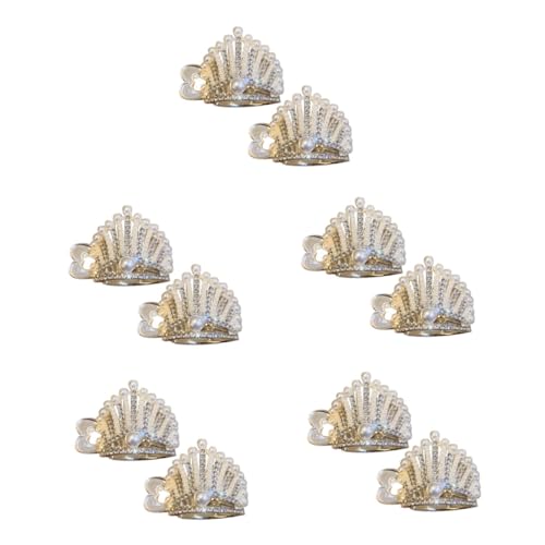 Barrettes à cheveux élégants ABOOFAN lot de 10 pinces chignon