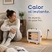 Imagen de Estufa de Cuarzo 800W, 2 Potencias, Antivuelco