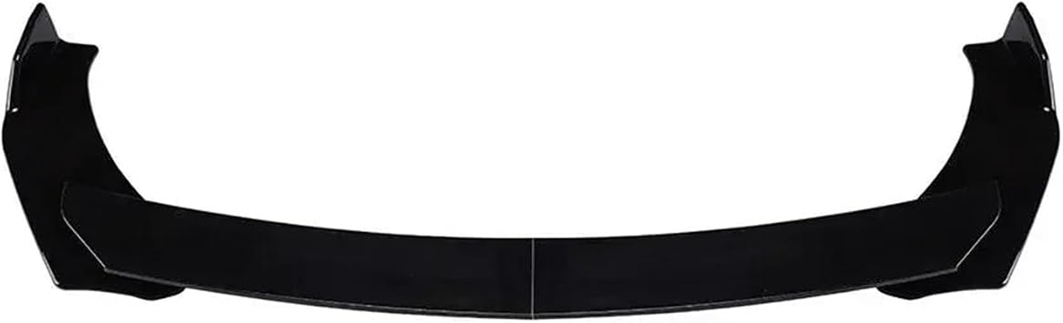 Compatible with Mitsubishi Eclipse GSX 1990-2012 Front Bumper Lip Chin Spoiler Splitter Body Kit Protector Cover Guard DeflectorGlossy Black