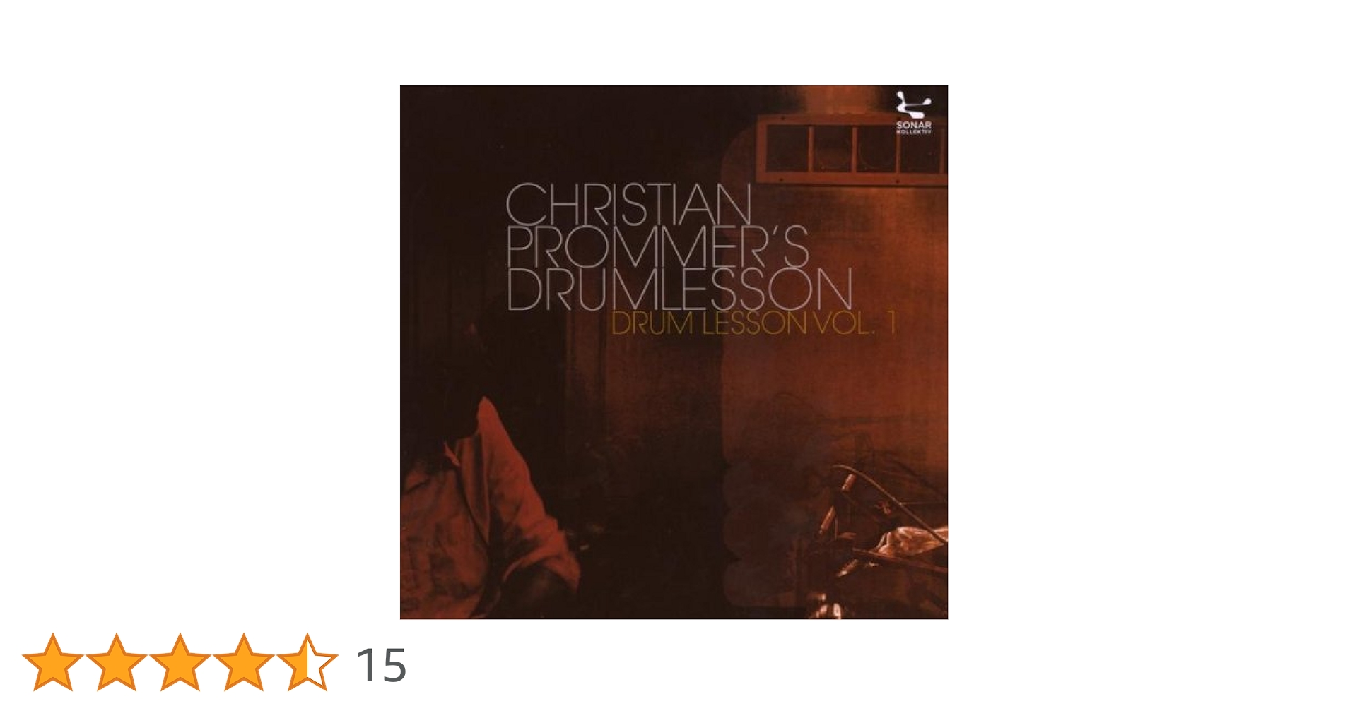 洋楽 Christian Prommer's Drumlesson Vol. 1 Christian Prommer's Drumlesson - Drumlesson Vol.1