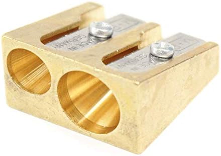 Mobius+Ruppert M+R Classic 0603 Sharpener with 2 Orificios, 0603, Gold