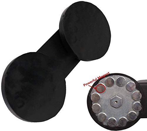 image for WFPOWER WF 2 Pack Light Bar Magnetic Mount Bracket, Work Light Base Ma