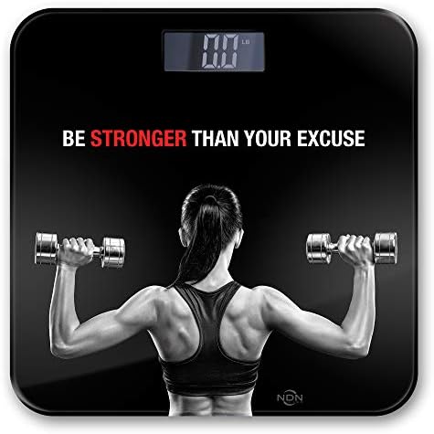 NDN LINE Digital Bathroom Scale: Positive Message