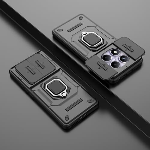 Coque Xiaomi Redmi Note 14 4G version étrangère noire en PC et TPU - 5