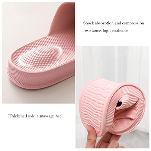 MTFBQ Slippers for Woman Indoor Slip On Summer Shoes Unisex Slide Sandal Women Mens Outdoor Slippers Bathroom Cloud Slipper Couples Shower Sandals Non-Slip Lightweight Spa Sauna Massage Slippers4