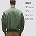 Alpha Industries MA-1 Bomber Flight Jacket - Fighter Pilot Flight Jacket - Sage, S