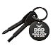 Father Screwdriver Keychain Custom Gift Dad is My Game Fixing Stuff is My Game (Black Keychain Set (With Engraving))
