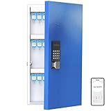 WeHere Key Organizer Box(48 Keys) with APP, use Banking One-Time Password/Bluetooth/Fixed Password...