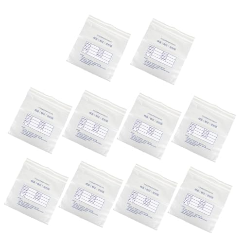 Image of SHINEOFI 10pcs Tamper Bank Bag Security Tape Plastic Evidence Bags for Cash Handling Deposit Envelopes for Banking Scenarios