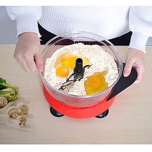 Procesador manual de alimentos y cortador de verduras miniatura 6