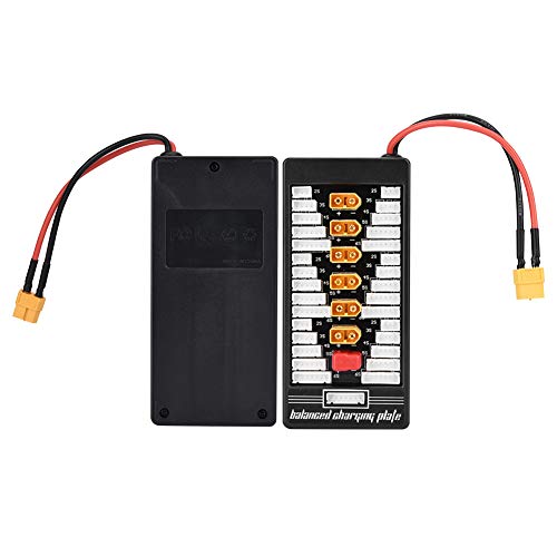 Placa de carga paralela XT60 Lipo para evitar fallos de voltaje en baterias de drones RC 4