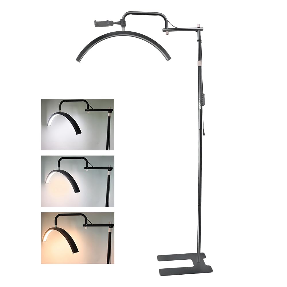 Lampada Ad Anello LED Da 6'' – USB, Dimmerabile 2900-5600K, Con Treppiede E Clip Per Telefono