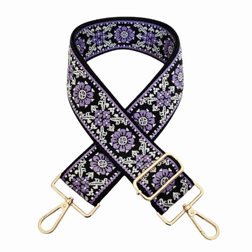 Image of Purse Strap Replacement Wide Adjustable Crossbody Shoulder Strap Guitar Straps for Handbags