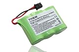 Recargable | Carga sin problemas con el cargador estándar | Contenido del envío: 1x batería de repuesto | Accesorios de la marca vhbw