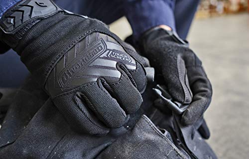 Ironclad Tactical Pro Gloves, Touch Screen, Neoprene Padded Knuckle, Terry Cloth Sweat Wipe, TPR Hook & Loop Closure, Medium Black - image 3