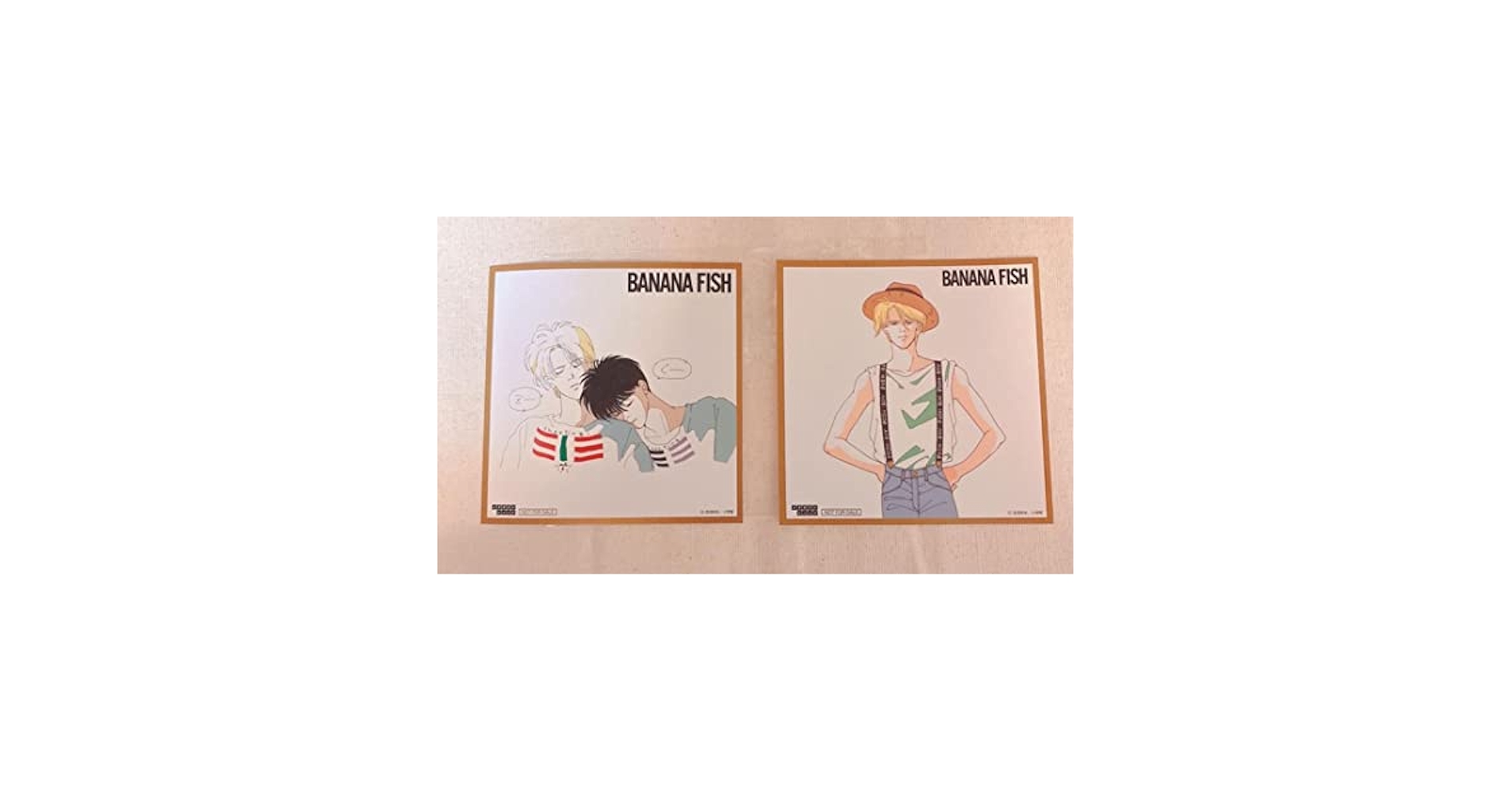 BANANA FISH バナナフィッシュ アッシュ ミニ色紙 その2 BANANA FISH バナナフィッシュ アッシュ ミニ色紙 その2