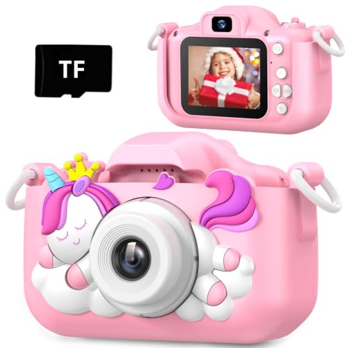 Upgrade Kids Camera,Christmas Birthday Gifts Toys for Ages 3‑12