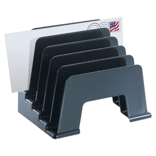 Officemate Recycled Incline Sorter, Black (26002)