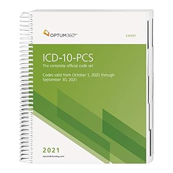 Spiral-bound ICD-10-PCs Expert 2021 Book