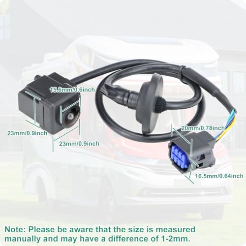Image of 95760-B2100 OE Backup Camera Replacement for Kia Soul 2014 2015 2016, GreenYi Rear Cam Replaces 95760-B2010, 95760-B2000, 95760B2100, 95760B2010, 95760B2000
