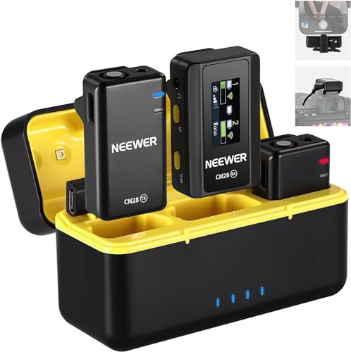 NEEWER CM28 Microfono Lavalier Senza Fili