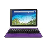 RCA Viking Pro Purple Edition 10.1 Touchscreen 2 In 1 Tablet Laptop, Detachable Keyboard, Free Office Moblie APP, Quad-Core Processor,32G storage, IPS Display, Android 5.0 Lollipop