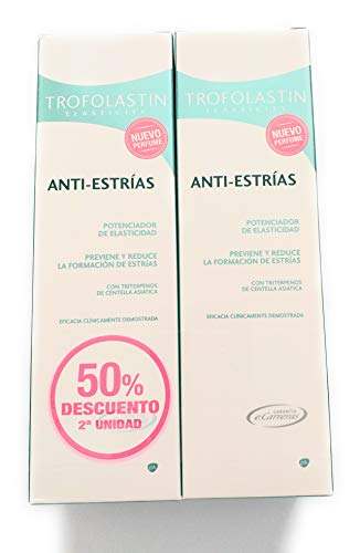 TROFOLASTIN Duplo Anti-estrias 250ml+250ml, Blanco