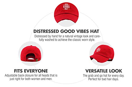 Image of Rose Flowers Love Good Vibes Men Women Dad Hat Baseball Cap Adjustable Unisex