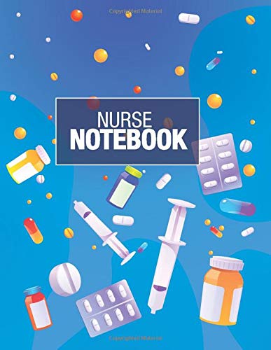 Cute Nurse Notebook: Perfectly Designed Composition Notebook Journal Gift For Nurses, Nursing Students, Wanna Be Nurses, Write Down All the Important Little Things, 8.5"X11" 120 Page Lined Paper