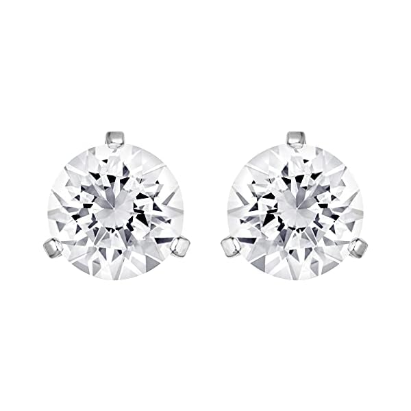 SWAROVSKI-Womens-Solitaire-Crystal-Necklace-and-Earrings-Jewelry-Collection SWAROVSKI Women's rhodium-plated-silver Solitaire Jewelry Collection, Clear Crystals