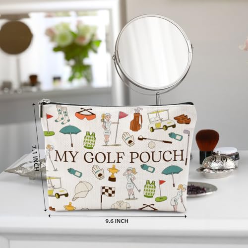 My Golf Pouch Makeup Bag for Women