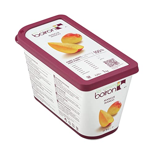 Mango Fruit Puree NO SUGAR ADDED – 2.2 lb / 1 kg - GUARANTEED OVERNIGHT