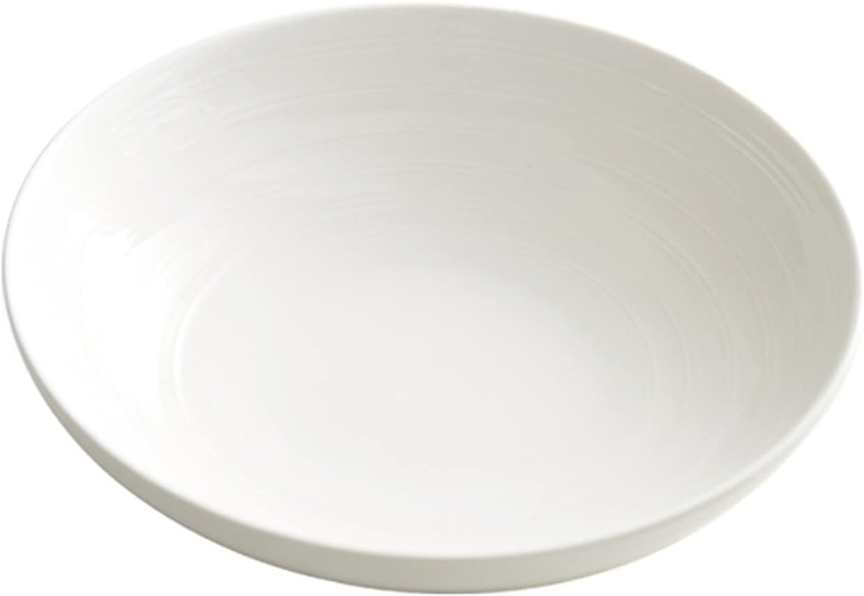 Stackable Dinner Plates White Ceramic Dinner Plate Home Porcelain Dinner Plate 10" Round Large Dinner Plates Dishwasher Microwave Safe Dessert Dishes Plates