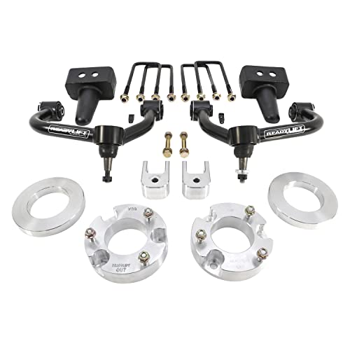 Readylift Suspension 3.5 inch Suspension Lift Kit for Ford F-150, Black, (69-21350)
