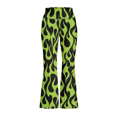 Flare Pants for Girls Size 5-14 High Waisted Yoga Pants Stretch Bell Bottom4