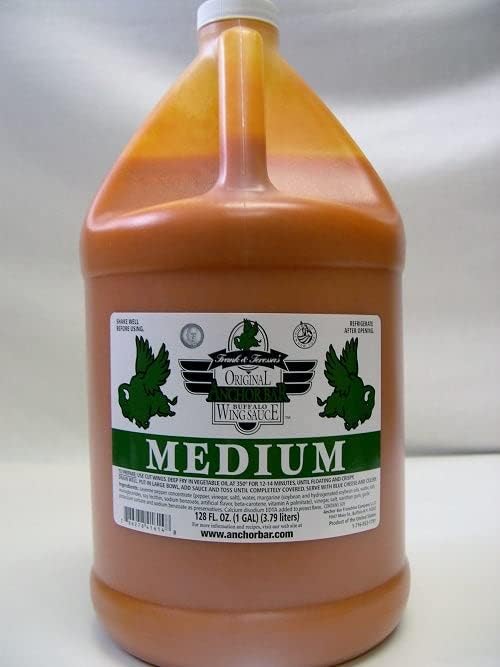Frank & Teressa's Anchor Bar Wing Sauce-Original Medium Gallon